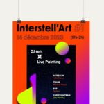 Mockup affiche événement Interstell'Art #