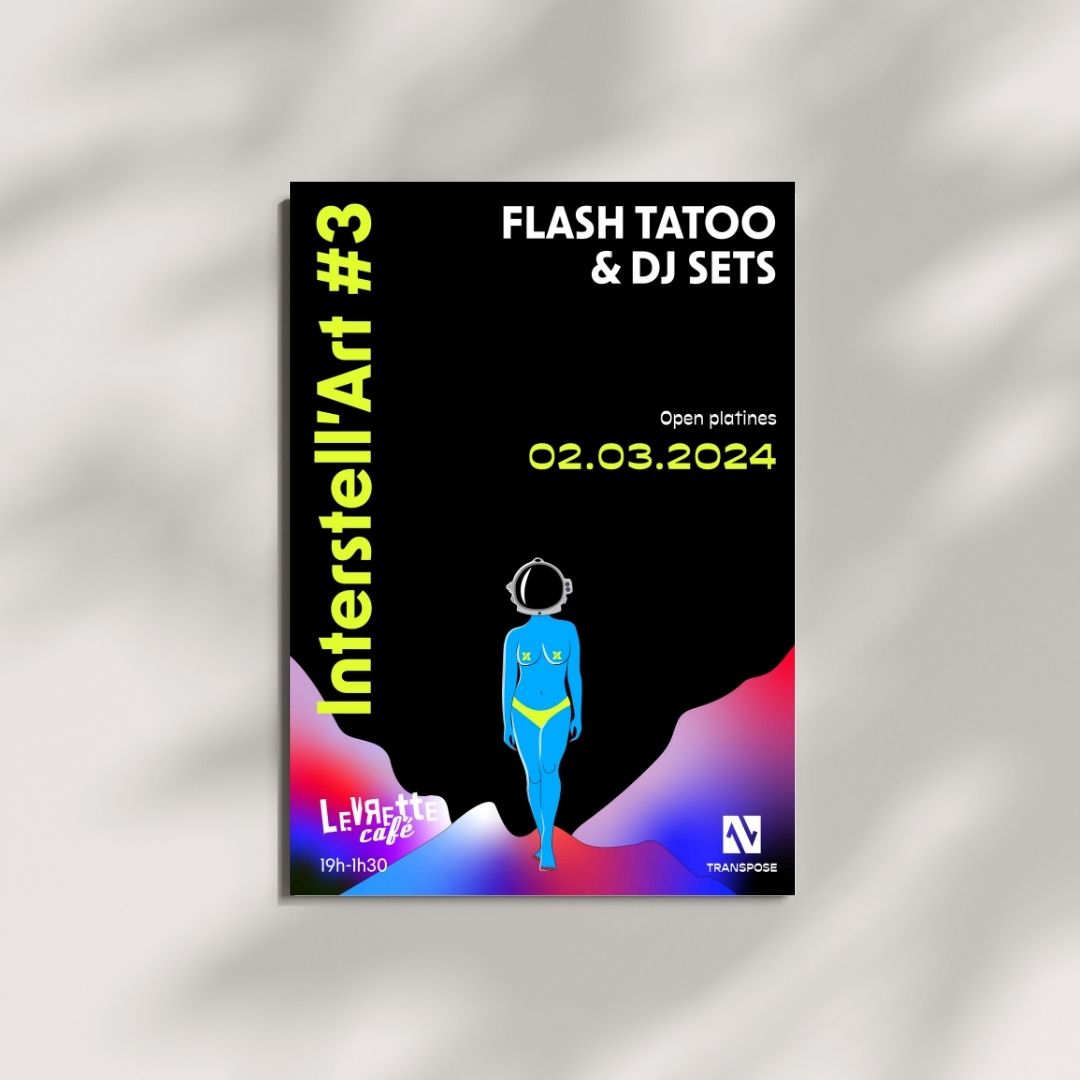 Mockup affiche Interstell'Art #3